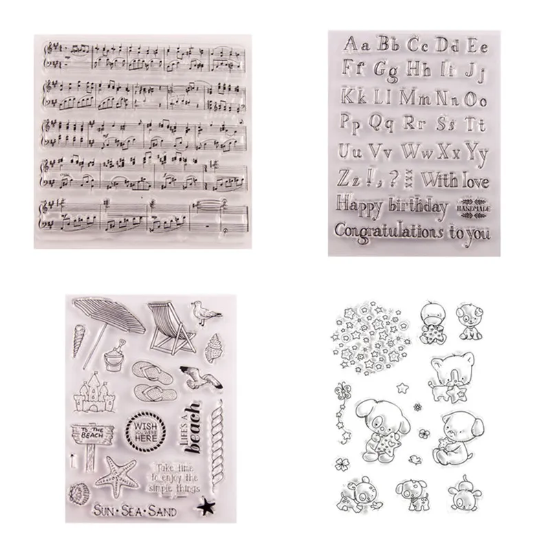 Holiday Beach Alphabets melody Bear Stars Transparent Rubber Clear Stamp Scrapbook/Photo Album DIY Card Making Clear Stamps
Holiday Beach Alphabets melody Bear Stars Transparent Rubber Clear Stamp Scrapbook/Photo Album DIY Card Making Clear Stamps