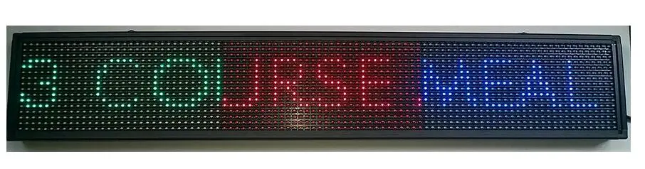 Фото RED Green Blue USB Programmable Scrolling LED Signage Message Board Custom options display Signs signage | Электронные