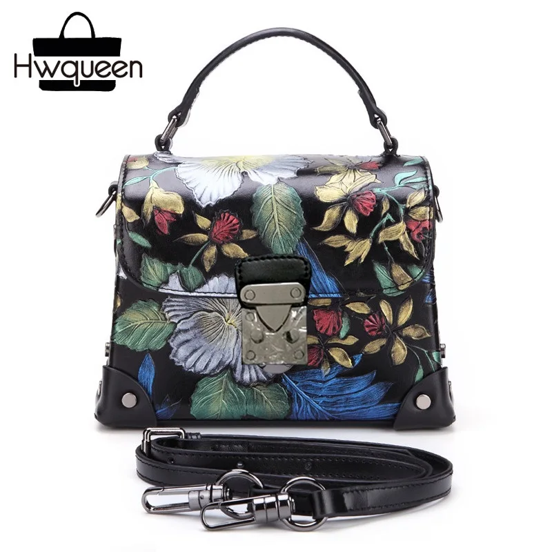 Embossing Colorful Flower Printing Designer Genuine Leather Women's Small Purse Handbag Female Shoulder Bag Lady Messenger bag
Embossing Colorful Flower Printing Designer Genuine Leather Women's Small Purse Handbag Female Shoulder Bag Lady Messenger bag