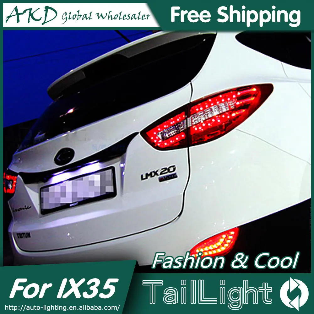 One-Stop Shopping Styling for Hyundai IX35 LED Tail Lights 2010-2013 Benz Style Tail Light Rear Lamp DRL+Brake+Park+Signal
One-Stop Shopping Styling for Hyundai IX35 LED Tail Lights 2010-2013 Benz Style Tail Light Rear Lamp DRL+Brake+Park+Signal