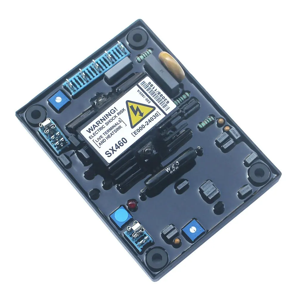 Generator Automatice Voltage Regulator AVR SX460 For Diesel Generator Parts Single Phase AVR
Generator Automatice Voltage Regulator AVR SX460 For Diesel Generator Parts Single Phase AVR