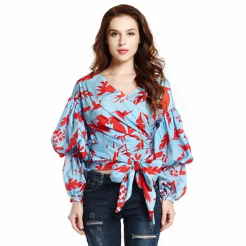 Women Long Sleeve Blouses 2019 New Fashion Autumn Promotion Loose Leaf Pattern Shirt Women Drawstring V-Neck Long Sleeve Blouses
Women Long Sleeve Blouses 2019 New Fashion Autumn Promotion Loose Leaf Pattern Shirt Women Drawstring V-Neck Long Sleeve Blouses
