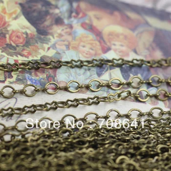 3x4mm Antique Bronze Plated Copper Necklace Bracelet Earrings Link Chains 100M DIY Jewelry Making Wholesale
3x4mm Antique Bronze Plated Copper Necklace Bracelet Earrings Link Chains 100M DIY Jewelry Making Wholesale