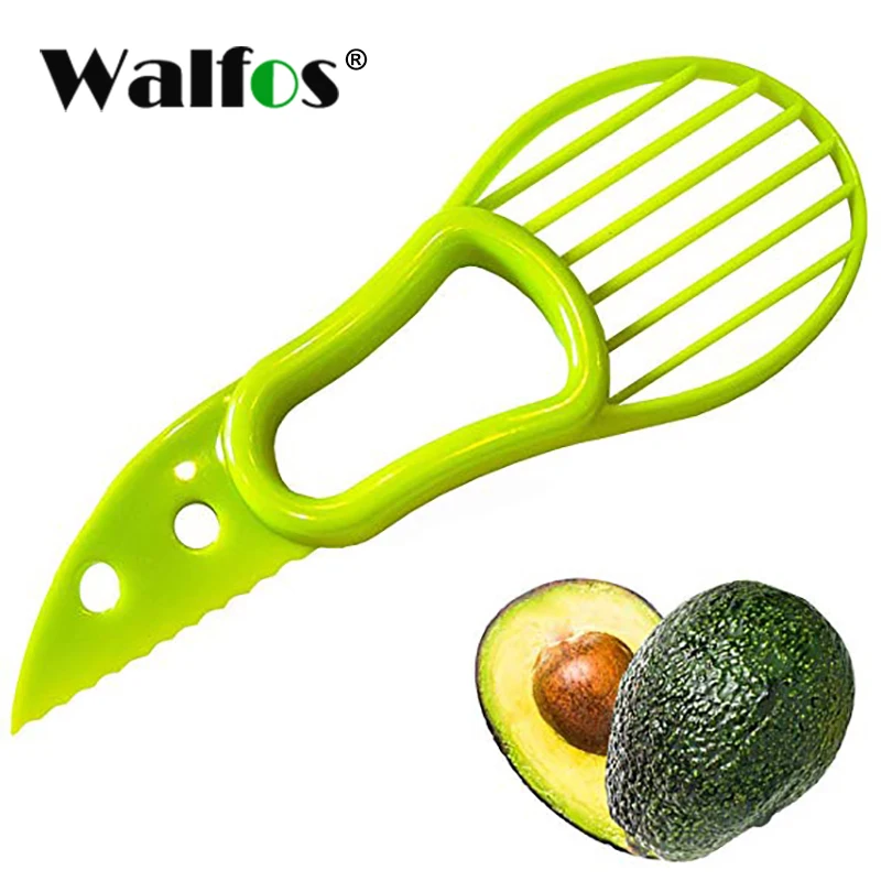 WALFOS Kitchen Vegetable Tools 3-in-1 Avocado Slicer Shea Corer Butter Peeler Fruit Cutter Pulp Separator Plastic Knife
WALFOS Kitchen Vegetable Tools 3-in-1 Avocado Slicer Shea Corer Butter Peeler Fruit Cutter Pulp Separator Plastic Knife