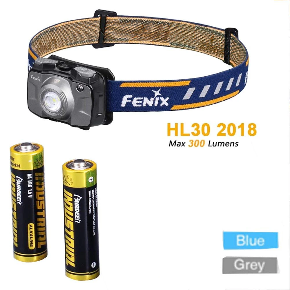 Fenix HL30 2018 Cree XP-G3 White LED & Nichia Red LEDs High-performance Outdoor Hiking Headlamp with AA Batteries
Fenix HL30 2018 Cree XP-G3 White LED & Nichia Red LEDs High-performance Outdoor Hiking Headlamp with AA Batteries