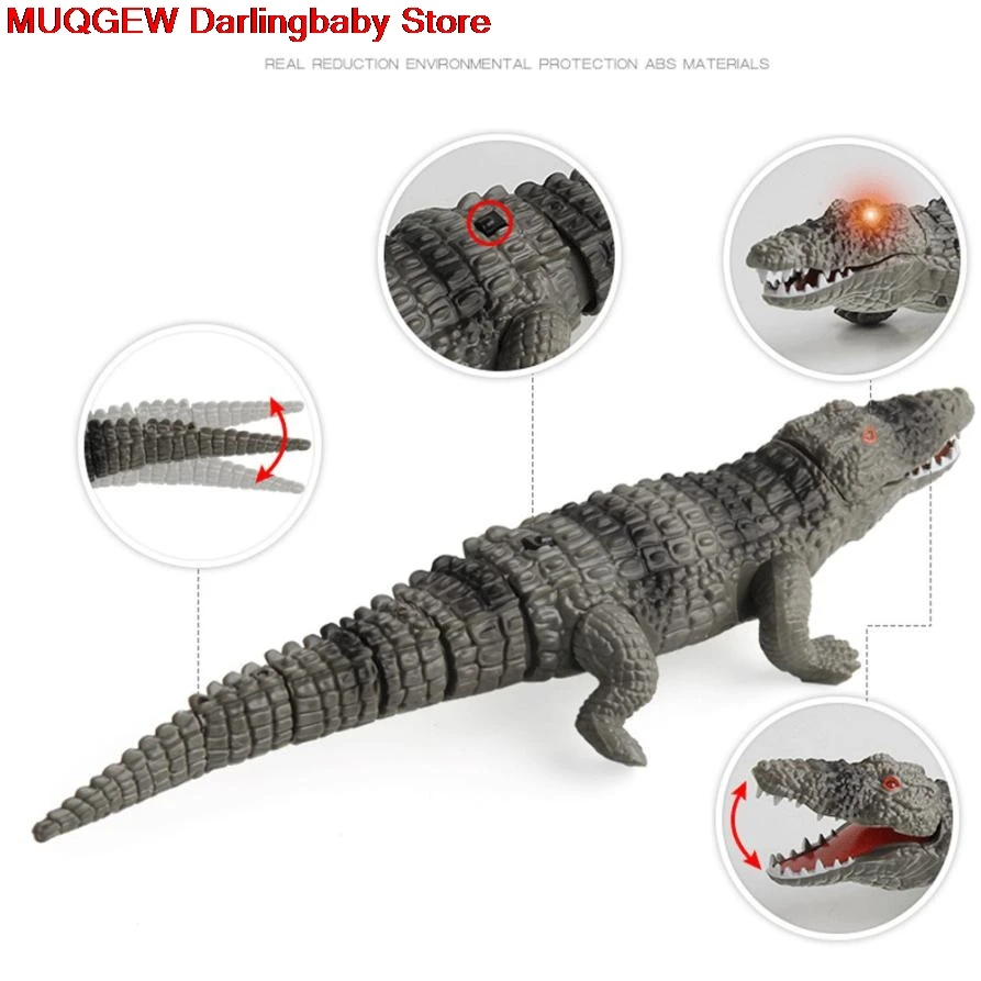 Prank Fake Crocodile Simulation Light-Sensor Remote Control Fun Funny Gadgets Novelty Interesting Toys Children Birthday Gift
Prank Fake Crocodile Simulation Light-Sensor Remote Control Fun Funny Gadgets Novelty Interesting Toys Children Birthday Gift