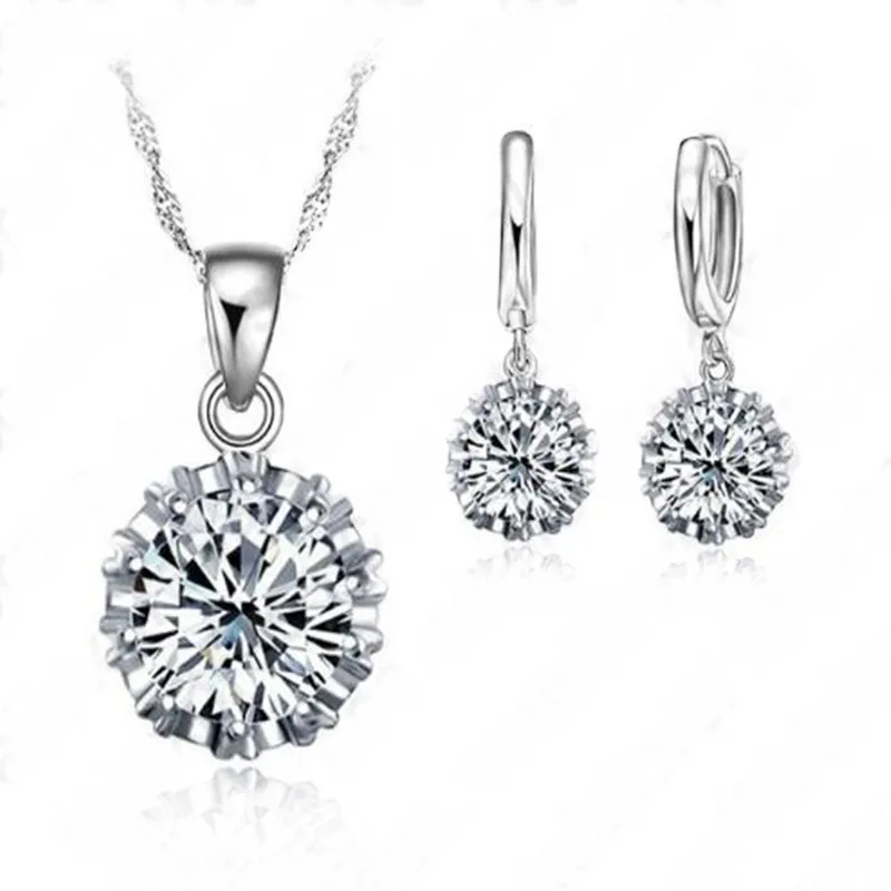 Beautiful Round Style Jewelry Sets For Women Female Best Engagement Accessories Free Shipping Wife Favorites Pattern Gifts
Beautiful Round Style Jewelry Sets For Women Female Best Engagement Accessories Free Shipping Wife Favorites Pattern Gifts