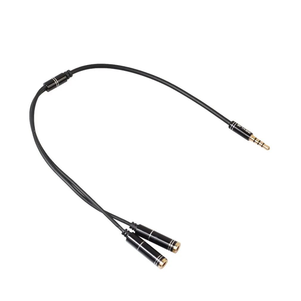 Quality 3.5mm Jack Headphone+Mic Audio Splitter Gold-Plated Aux Extension Adapter Cable Cord for Computer PC Microphone
Quality 3.5mm Jack Headphone+Mic Audio Splitter Gold-Plated Aux Extension Adapter Cable Cord for Computer PC Microphone