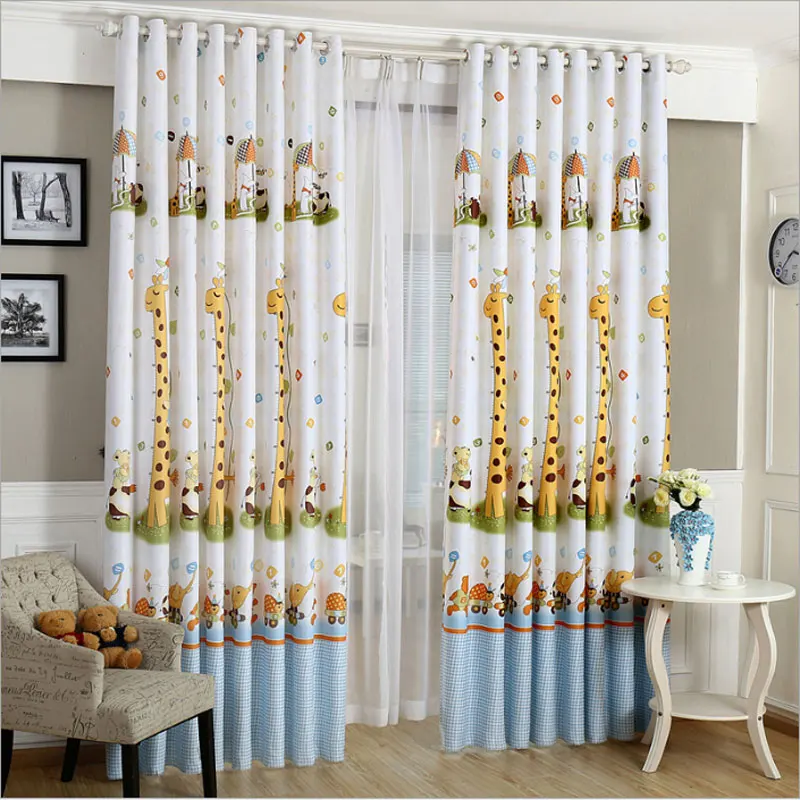 2017 Giraffe Pattern Modern Shade Blinds Thick Window Blackout Curtains for Children Living Room Bedroom Kids Fabric
2017 Giraffe Pattern Modern Shade Blinds Thick Window Blackout Curtains for Children Living Room Bedroom Kids Fabric