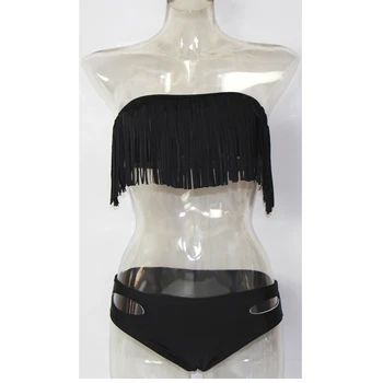 Bandeau Bikinis Set Hot Sale Women 6 Colors Sexy Vintage Tassel Biquini Summer Beachwear High Quality Swimsuit Push Up
Bandeau Bikinis Set Hot Sale Women 6 Colors Sexy Vintage Tassel Biquini Summer Beachwear High Quality Swimsuit Push Up