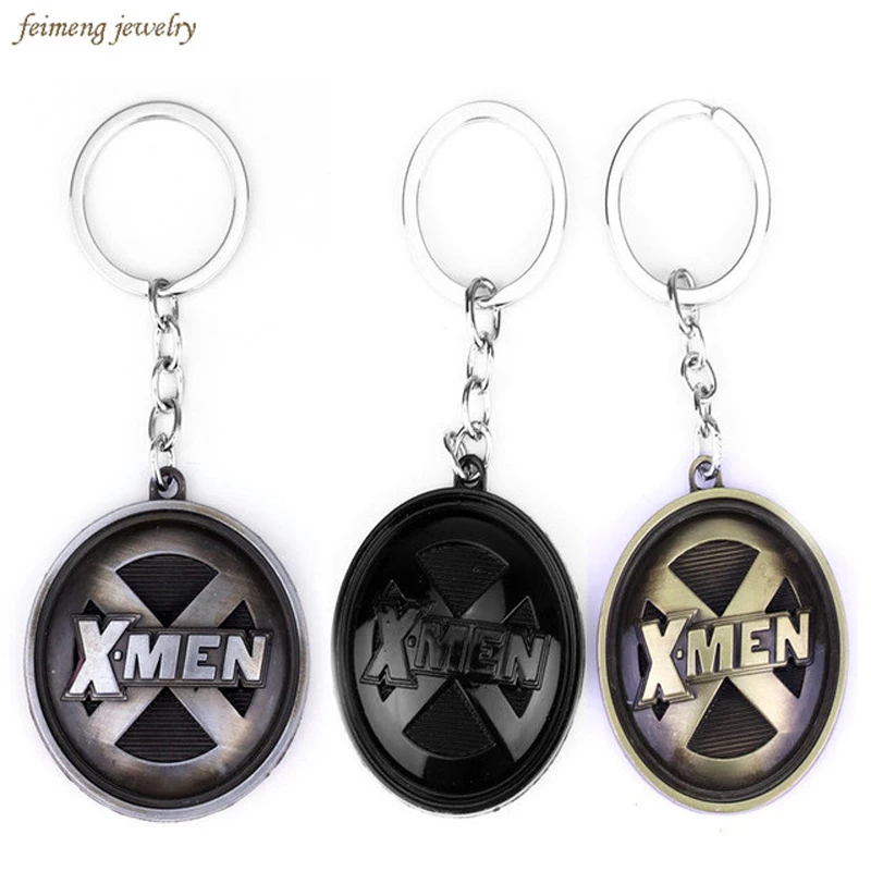 X-Men Logo Keychains New Design Round Shield Avengers Marvel Comics Keychain Pendant Key Chain Chaveiro Men Christmas gift
X-Men Logo Keychains New Design Round Shield Avengers Marvel Comics Keychain Pendant Key Chain Chaveiro Men Christmas gift