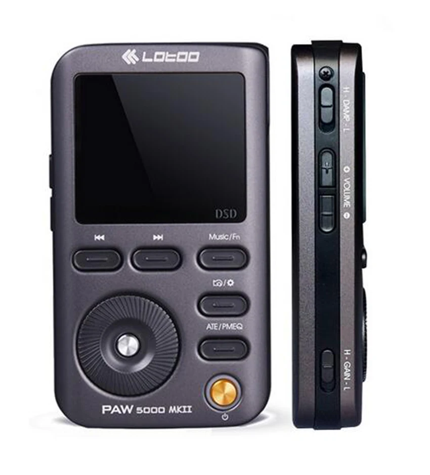 

Original LOTOO PAW5000 MKII Bluetooth Portable Lossless HIFI Music Audio LED DSD DAC 2.5mm Balanced USB MP3 Music Player