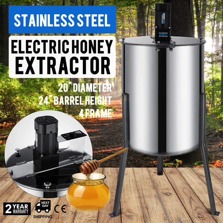 Free shipping Electric Large Four 4 Frame Electric Honey Extractor Food grade stainless steel AC110V 60HZ or AC220V 50HZ
Free shipping Electric Large Four 4 Frame Electric Honey Extractor Food grade stainless steel AC110V 60HZ or AC220V 50HZ