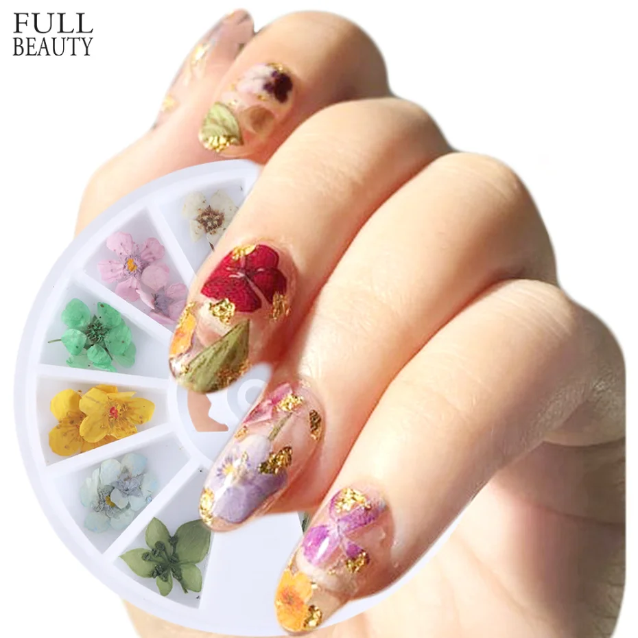 Dried Flowers Nail Art Decoration Natural Dry Floral Leaf DIY Sticker Beauty Jewelry Tips Colorful Nail Gel Ornaments CHF05-10
Dried Flowers Nail Art Decoration Natural Dry Floral Leaf DIY Sticker Beauty Jewelry Tips Colorful Nail Gel Ornaments CHF05-10