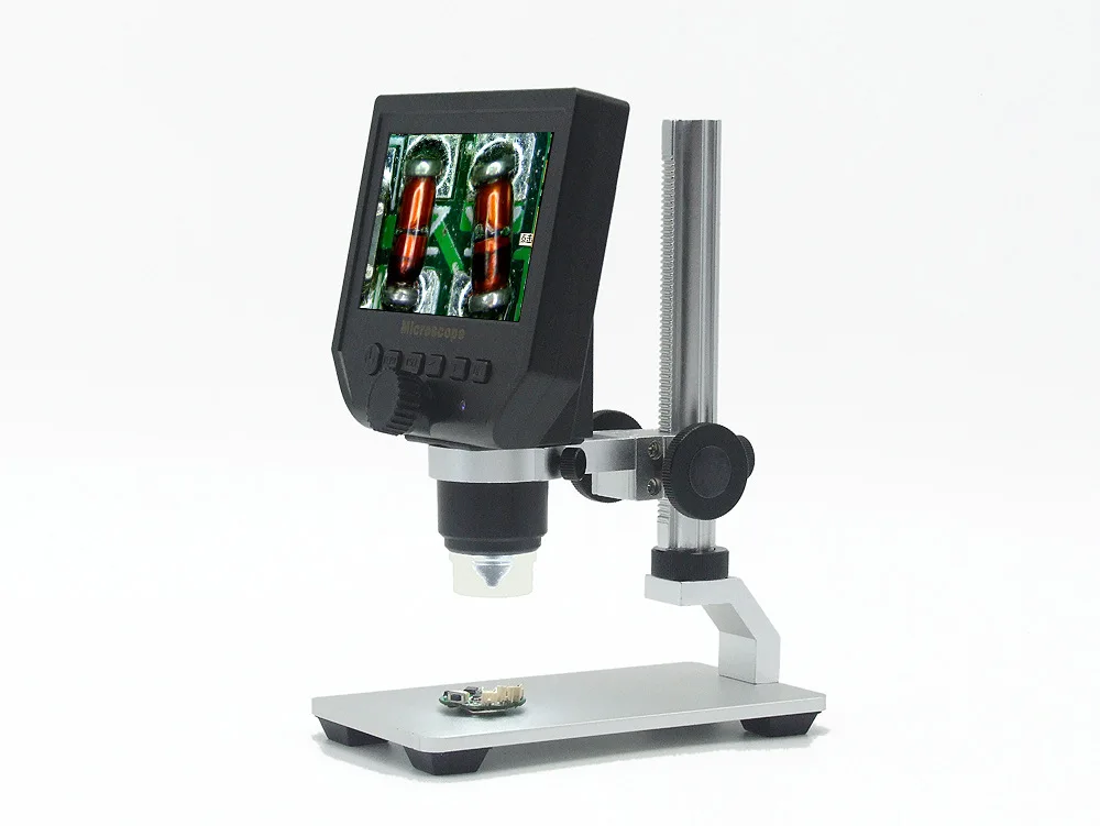 HD 600X 3.6MP Portable USB LCD Digital Microscope With Aluminum Alloy Stent 4.3 Inches HD OLED Display for BGA Reballing
HD 600X 3.6MP Portable USB LCD Digital Microscope With Aluminum Alloy Stent 4.3 Inches HD OLED Display for BGA Reballing