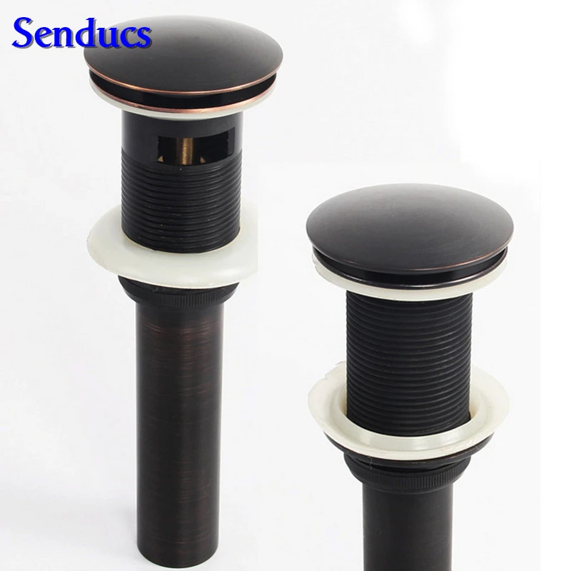 Free shipping Black bronze bathroom basin drain with push down pop-up basin drains by without overflow brass basin sink drain
Free shipping Black bronze bathroom basin drain with push down pop-up basin drains by without overflow brass basin sink drain