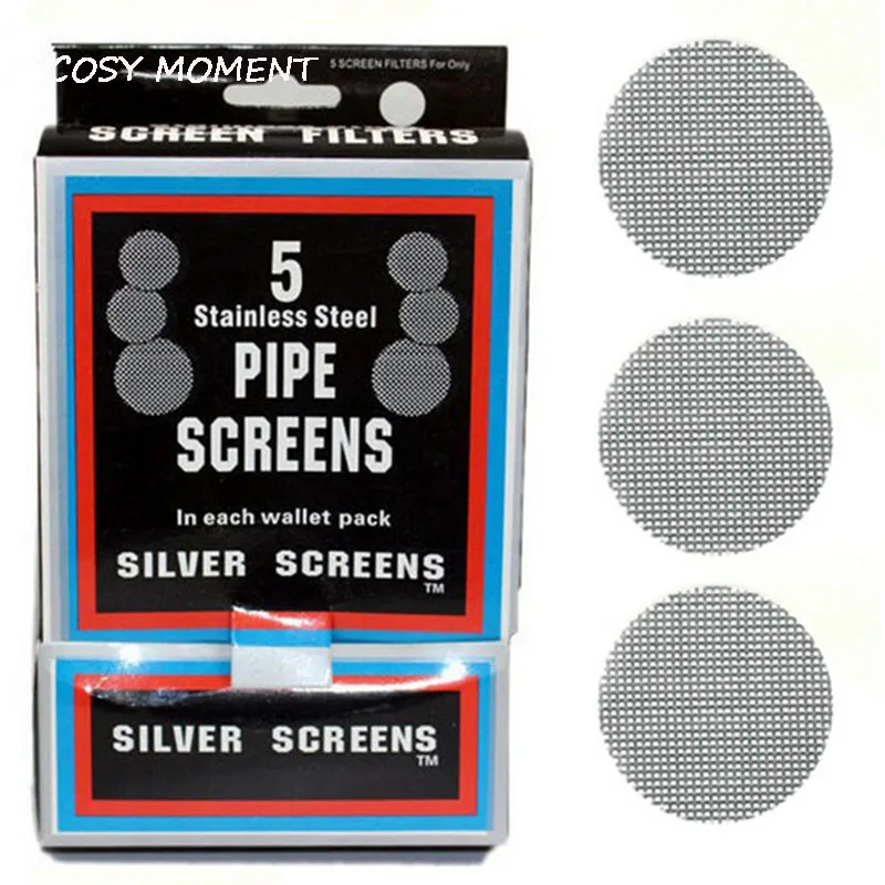 COSY MOMENT 100pcs Tobacco Pipe Steel Silver Screen Hookah Water Pipe Stainless Steel Filters Smoke Pipes Screen GauzeYJ058
COSY MOMENT 100pcs Tobacco Pipe Steel Silver Screen Hookah Water Pipe Stainless Steel Filters Smoke Pipes Screen GauzeYJ058