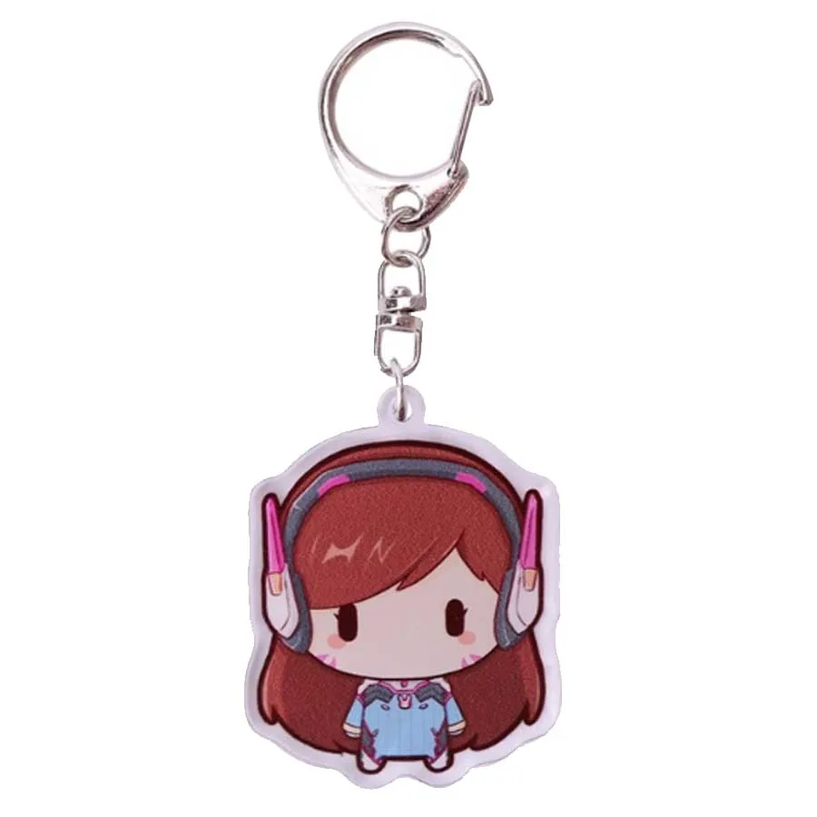 Watchman pioneer Acrylic Cosplay keychains heroes soft log tracer reaper widowmaker Hanzo pendant
Watchman pioneer Acrylic Cosplay keychains heroes soft log tracer reaper widowmaker Hanzo pendant