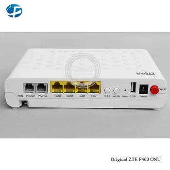 Original F460 EPON ONU ONT 4FE+2VOICE POTS+WIFI+USB FTTH Fiber Optical Terminal , English Firmware
Original F460 EPON ONU ONT 4FE+2VOICE POTS+WIFI+USB FTTH Fiber Optical Terminal , English Firmware