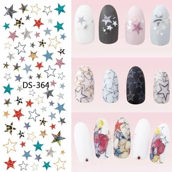 1 Pc Colorful Christmas Snowflake Star Smile Face Watermark Large Sheet Decal Sticker DS-364-372 Japan Manicure Nail Sticker
1 Pc Colorful Christmas Snowflake Star Smile Face Watermark Large Sheet Decal Sticker DS-364-372 Japan Manicure Nail Sticker