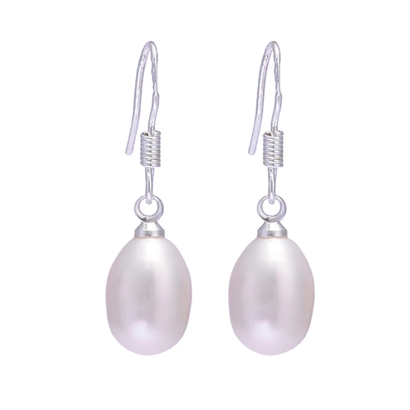 Fashion Simple Natural Freshwater Pearl 925 Sterling Silver Wedding Dangle Earrings Drop Earrings For Women Fine Jewelry
Fashion Simple Natural Freshwater Pearl 925 Sterling Silver Wedding Dangle Earrings Drop Earrings For Women Fine Jewelry