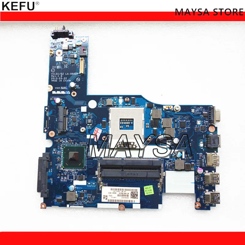 VILG1/G2 LA-9902P для Lenovo G500S материнская плата PGA989 DDR3 HM76 (для I3 I5 I7 CPU) 100% протестирована |