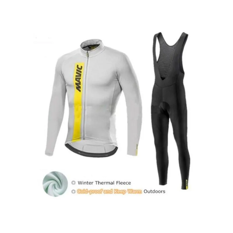 Mavic Men's Cycling Jersey 2019 Pro Team Winter Cycling Set Thermal Fleece Cycling Clothing Maillot Ropa Ciclismo Invierno Suit
Mavic Men's Cycling Jersey 2019 Pro Team Winter Cycling Set Thermal Fleece Cycling Clothing Maillot Ropa Ciclismo Invierno Suit