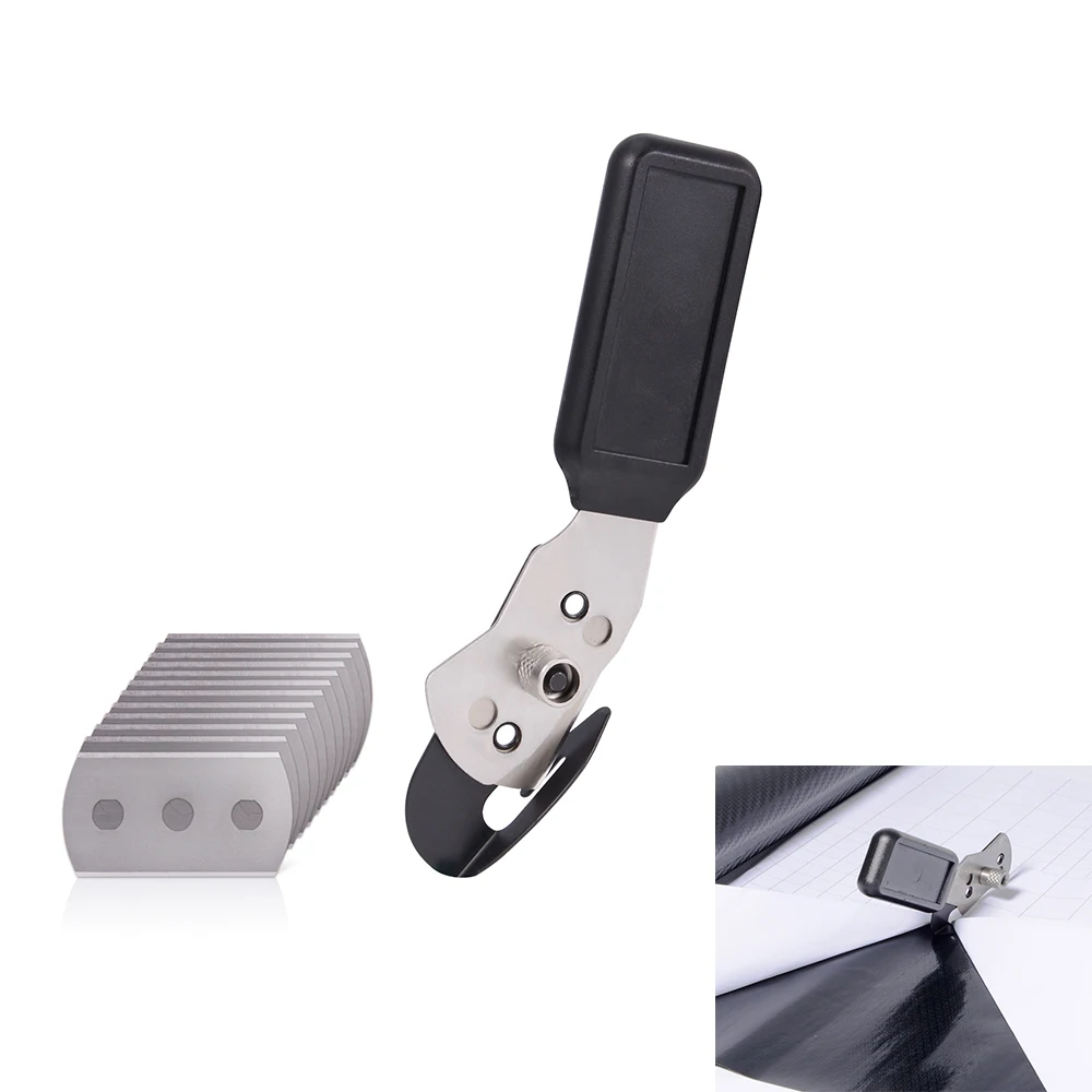 FOSHIO Vinyl Cutter Sticker Film Cutting Knife+12pcs Blade Window Tint Carbon Foil Car Wrap Tools Utility Knife Car Accessories
FOSHIO Vinyl Cutter Sticker Film Cutting Knife+12pcs Blade Window Tint Carbon Foil Car Wrap Tools Utility Knife Car Accessories