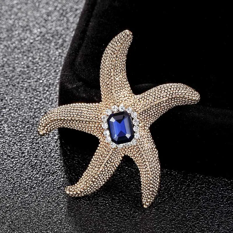 New Arrival Vintage Brooches Women Coral Starfish Rhinestone Broaches Fashion Anniversary Jewelry Best Masculino Broche Pin
New Arrival Vintage Brooches Women Coral Starfish Rhinestone Broaches Fashion Anniversary Jewelry Best Masculino Broche Pin