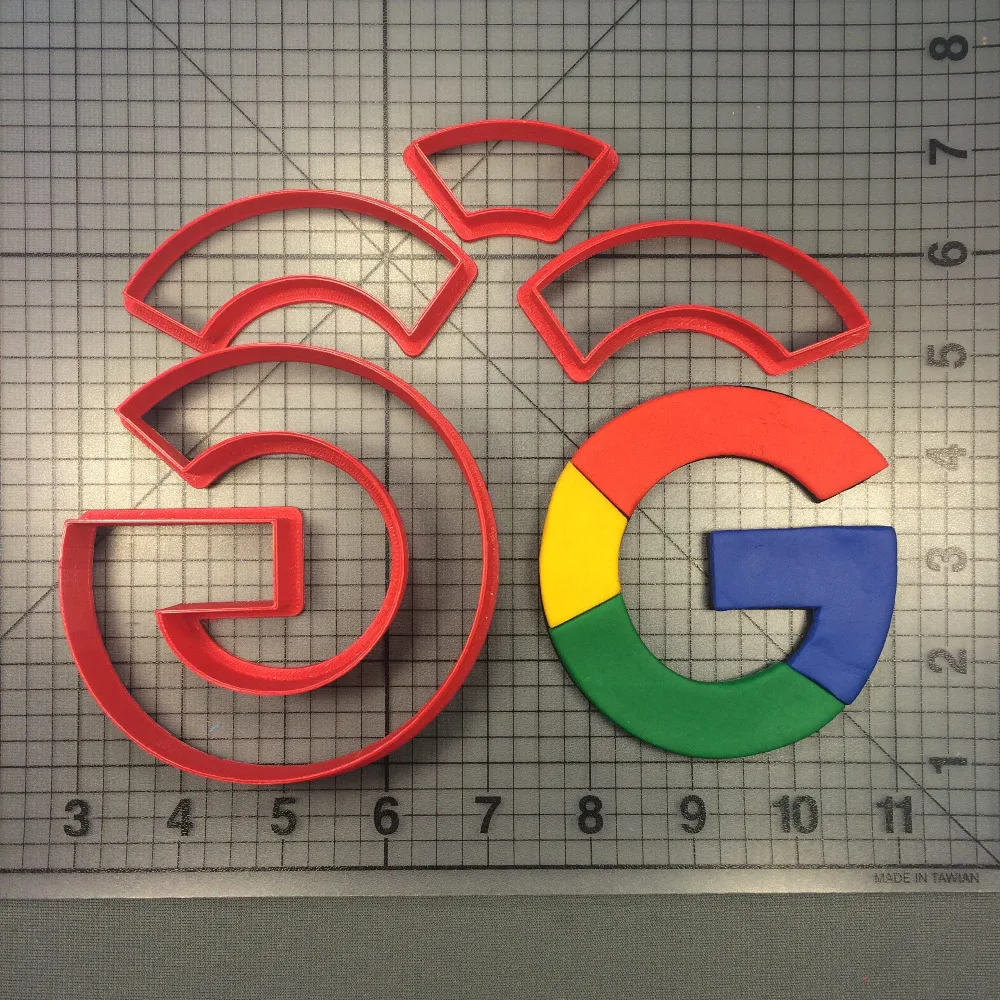 Google Logo Cookie Cutter set Fondant Cupcake Top Mold Custom Made 3D Printed Cake Cake Decorating Tool Cake Molds
Google Logo Cookie Cutter set Fondant Cupcake Top Mold Custom Made 3D Printed Cake Cake Decorating Tool Cake Molds