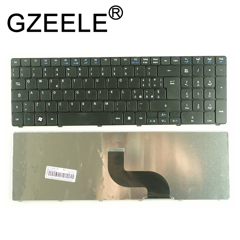 Клавиатура GZEELE для ноутбука с итальянской раскладкой Packard Bell Easynote NEW95 PEW71 PEW72 PEW76