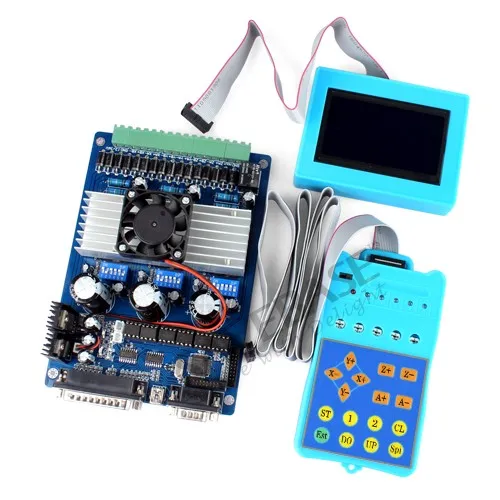New 3 Axis CNC Stepper Motor Driver TB6560 Set + LCD Display + Handle Controller
New 3 Axis CNC Stepper Motor Driver TB6560 Set + LCD Display + Handle Controller