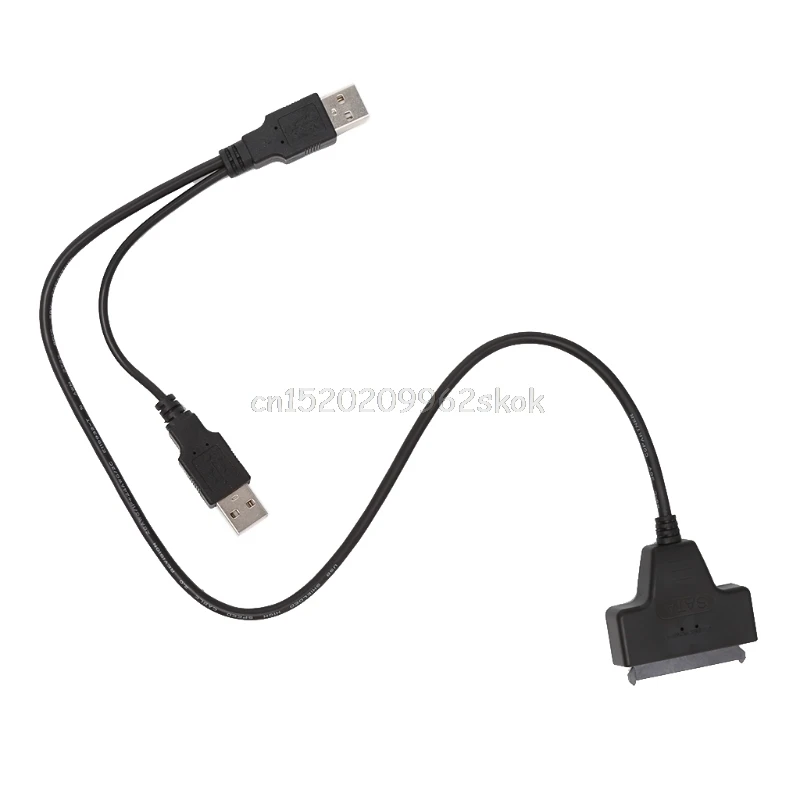 USB 2.0 To SATA 7+15 Pin Y-Splitter Adapter Cable For 2.5" HDD Hard Disk Drive J15 19 dropship
USB 2.0 To SATA 7+15 Pin Y-Splitter Adapter Cable For 2.5" HDD Hard Disk Drive J15 19 dropship