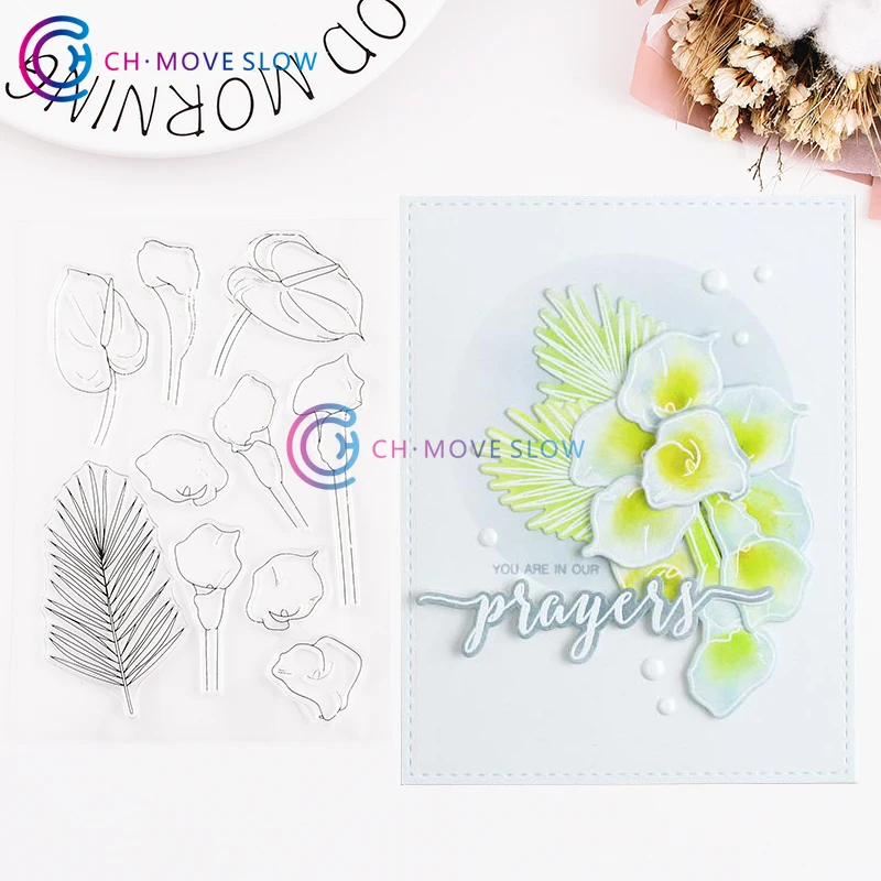 CH Modern Calla Lilies Silicone Seal Yourself Scrapbooking Album Sheets Decorative Clear Stamps Paper Cards
CH Modern Calla Lilies Silicone Seal Yourself Scrapbooking Album Sheets Decorative Clear Stamps Paper Cards