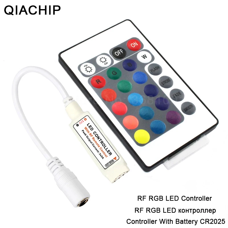QIACHIP USB Led Strip Lights DC 12 V Volt RGB USB RF Remote Controller 12V USB LED Strip Light 24 Key Remote Wireless Controller
QIACHIP USB Led Strip Lights DC 12 V Volt RGB USB RF Remote Controller 12V USB LED Strip Light 24 Key Remote Wireless Controller