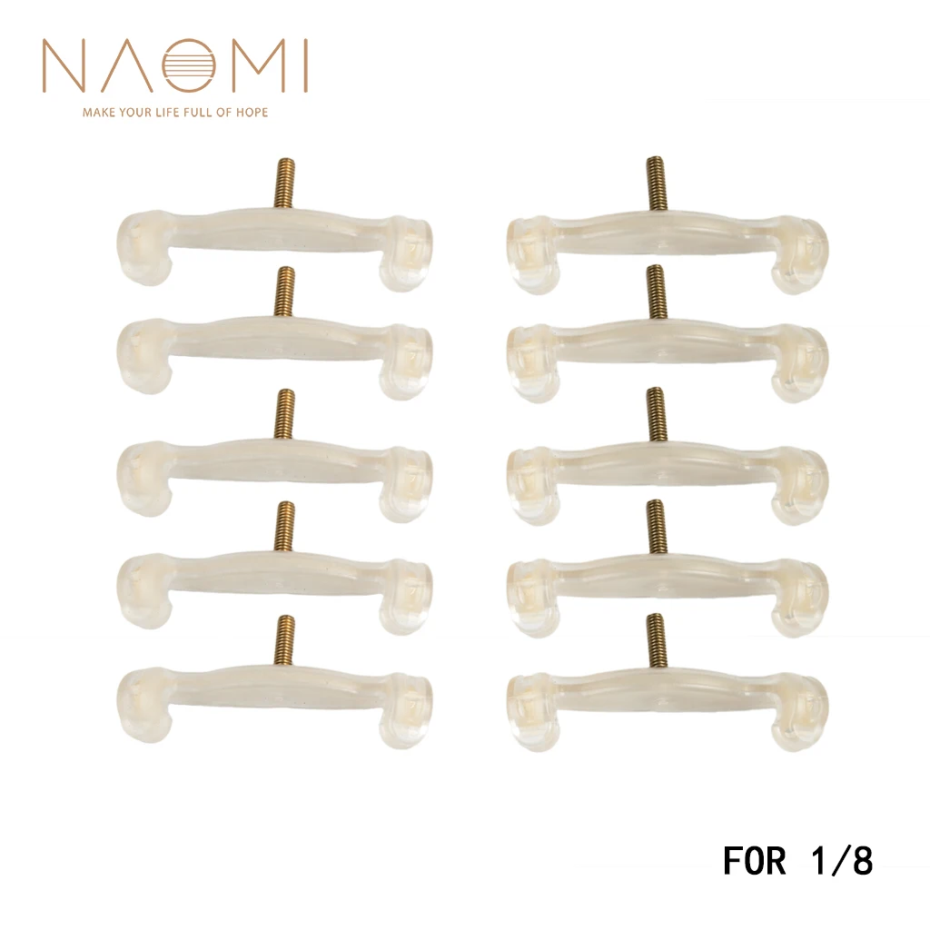 NAOMI 1/8 Violin Shoulder Rest Feet 10PCS Violin Shoulder Rest Legs Feet White Replacements 1/8 Violin Parts & Accessories New
NAOMI 1/8 Violin Shoulder Rest Feet 10PCS Violin Shoulder Rest Legs Feet White Replacements 1/8 Violin Parts & Accessories New
