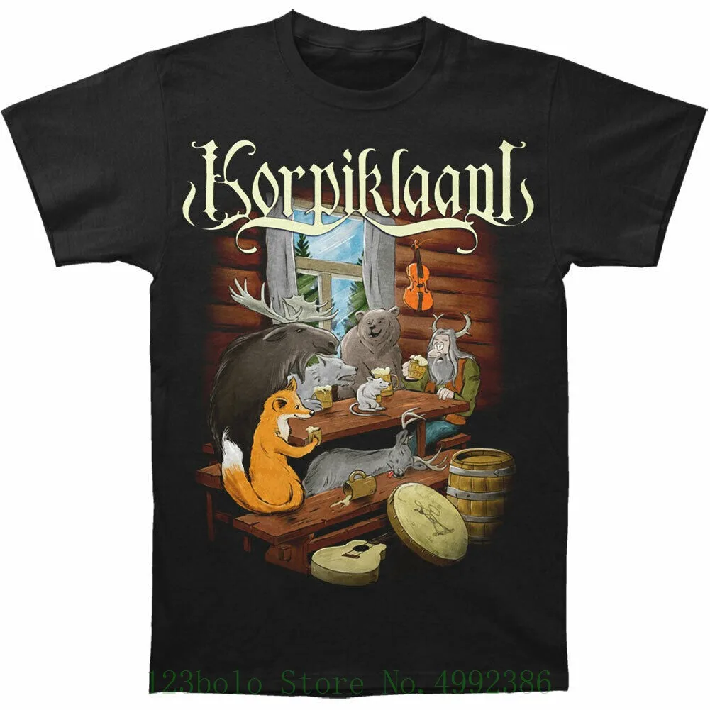 Korpiklaani Men's Sahti T Shirt Medium Black Summer Short Sleeve Shirts Tops S~3xl Big Size Cotton Tees Free Shipping
Korpiklaani Men's Sahti T Shirt Medium Black Summer Short Sleeve Shirts Tops S~3xl Big Size Cotton Tees Free Shipping