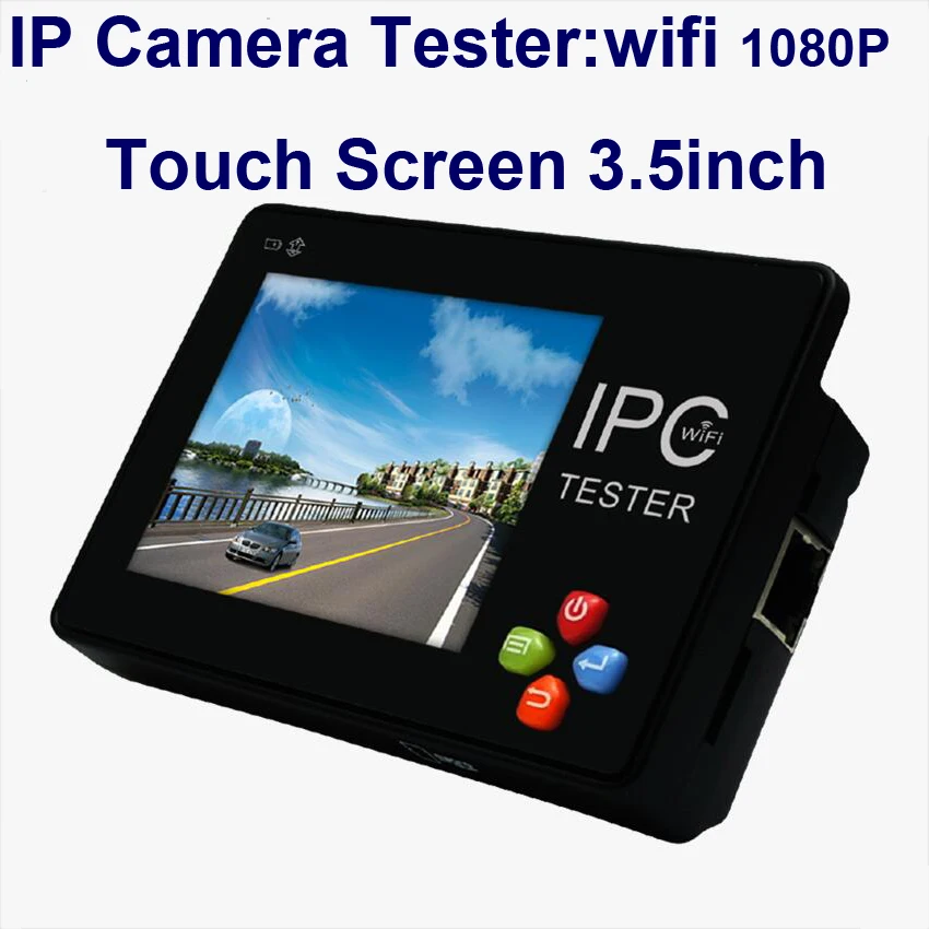 CCTV Camera Tester 3.5 inch 4K H.265 IP & CVBS Android system IP Camera tester touch screen, IP+ Analog Tester Built-in WIFI
CCTV Camera Tester 3.5 inch 4K H.265 IP & CVBS Android system IP Camera tester touch screen, IP+ Analog Tester Built-in WIFI