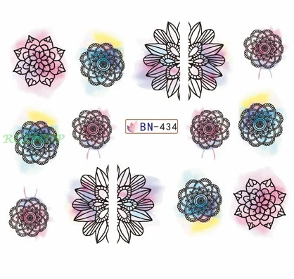 Water sticker for nail art decoration slider mandala lotus flower watercolor ink girl design decal lacquer accessoires
Water sticker for nail art decoration slider mandala lotus flower watercolor ink girl design decal lacquer accessoires