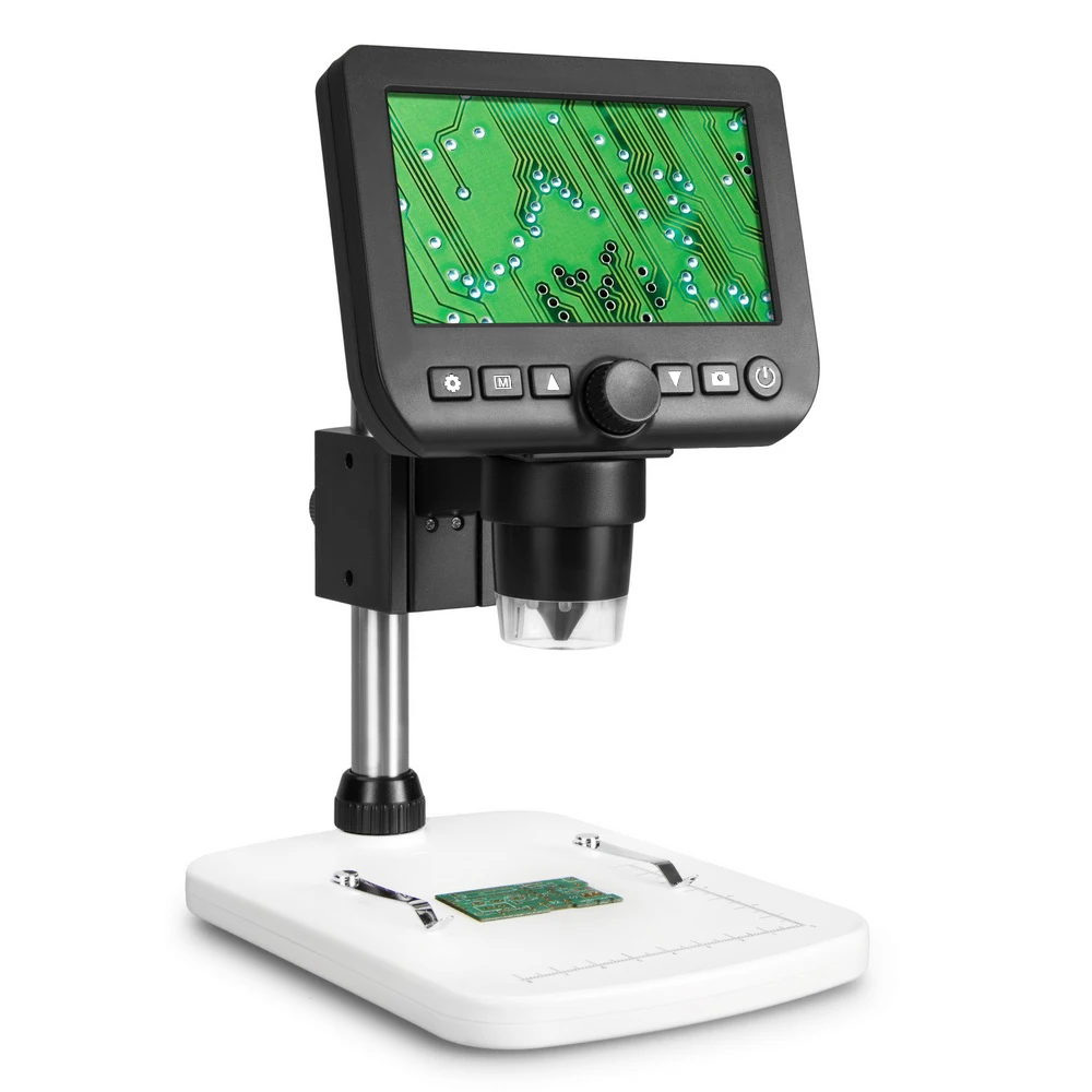 Digital Microscope 4.3" LCD 800X microscopio TV Output 3.0MP usb microscope camera Magnifier with Light and Stand
Digital Microscope 4.3" LCD 800X microscopio TV Output 3.0MP usb microscope camera Magnifier with Light and Stand