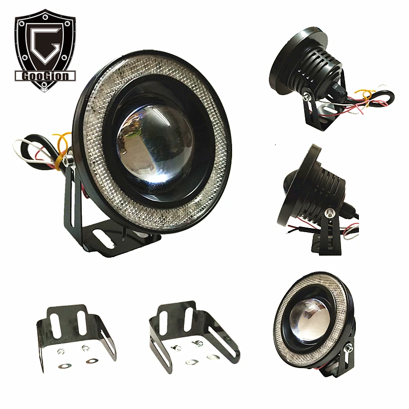 GOOGION DRL Angle Eye Fog Light COB Auto LED Daytime Running Lights Car Accessories Fog Lamps araba aksesuar Car-styling
GOOGION DRL Angle Eye Fog Light COB Auto LED Daytime Running Lights Car Accessories Fog Lamps araba aksesuar Car-styling