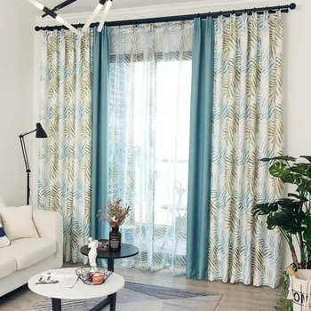 Curtains for Living Room Blue Stitching rideaux pour le salon Window Curtain for Bedroom Kitchen Blackout Cortinas
Curtains for Living Room Blue Stitching rideaux pour le salon Window Curtain for Bedroom Kitchen Blackout Cortinas