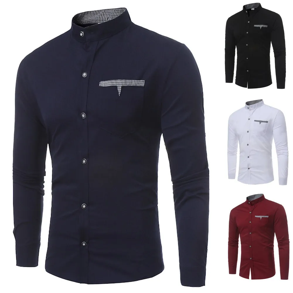 2019 Men Shirt New style hot sales Men's Shirts Slim Solid Color Summer Casual Long Sleeve Shirt Casual Blouse high quality
2019 Men Shirt New style hot sales Men's Shirts Slim Solid Color Summer Casual Long Sleeve Shirt Casual Blouse high quality