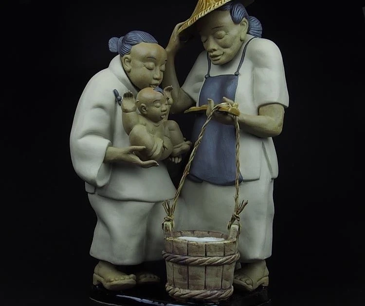 13 China Pottery Wucai Porcelain Art Home Decoration Child Baby Statue Sculpture
13 China Pottery Wucai Porcelain Art Home Decoration Child Baby Statue Sculpture