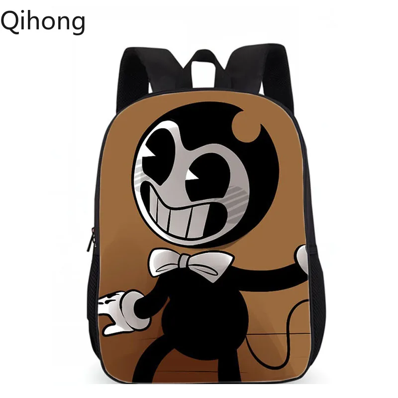 Qihong Bendy and The Ink Machine Backpack Boys Girls Cartoon Children Backpacks Famous Game Kids School Bags Bookbag Backpack
Qihong Bendy and The Ink Machine Backpack Boys Girls Cartoon Children Backpacks Famous Game Kids School Bags Bookbag Backpack