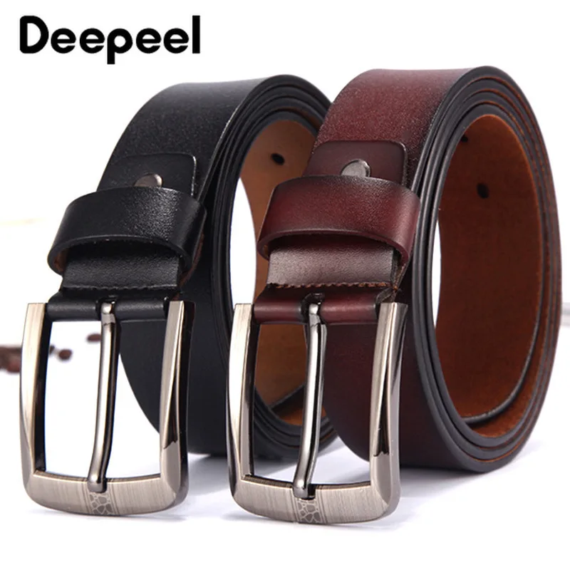 Deepeel 1pc 3.8*110-125cm Fashion Formal Men's Belt Ally Pin Buckle Leather Belt Young Middle-aged Casual Jeans Decoration BD568
Deepeel 1pc 3.8*110-125cm Fashion Formal Men's Belt Ally Pin Buckle Leather Belt Young Middle-aged Casual Jeans Decoration BD568