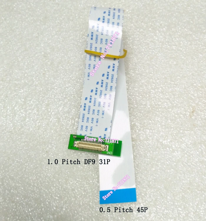 1.0 Pitch DF9 31P 0.5 Pitch 45P Adapter connector line 31P 45Pin tieline 31Pin DF9 45P FFC Convert line 45Pin FFC 31P DF9 31 45P
1.0 Pitch DF9 31P 0.5 Pitch 45P Adapter connector line 31P 45Pin tieline 31Pin DF9 45P FFC Convert line 45Pin FFC 31P DF9 31 45P
