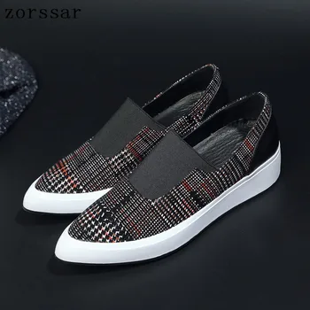 Zorssar Genuine Leather Summer Loafers Women Casual Shoes Moccasins Soft Pointed Toe Ladies Footwear Women Flats Platform Shoes
Zorssar Genuine Leather Summer Loafers Women Casual Shoes Moccasins Soft Pointed Toe Ladies Footwear Women Flats Platform Shoes
