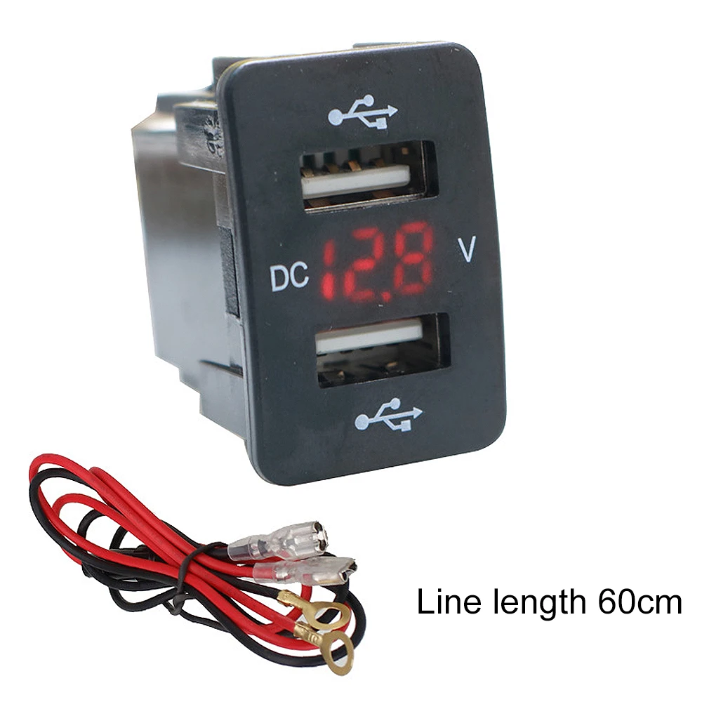 Автомобильное зарядное устройство с светодиодный USB-портами 5 В 4 2 А 12-24 |