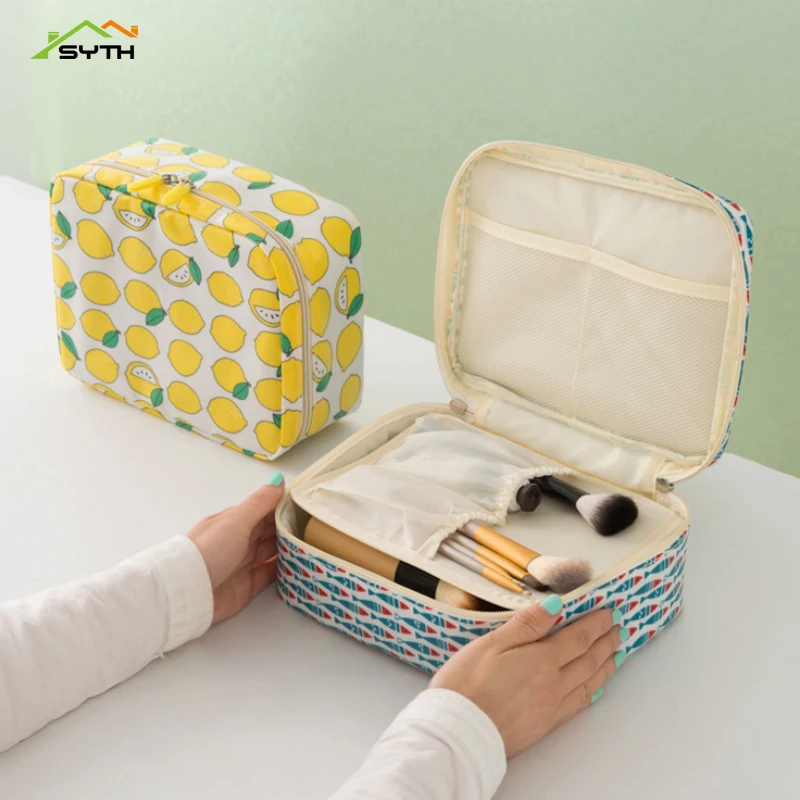 SYTH Neceser Zipper Man Women Makeup bag Cosmetic bag beauty Case Make Up Organizer Toiletry bag kits Storage Travel Wash pouch
SYTH Neceser Zipper Man Women Makeup bag Cosmetic bag beauty Case Make Up Organizer Toiletry bag kits Storage Travel Wash pouch